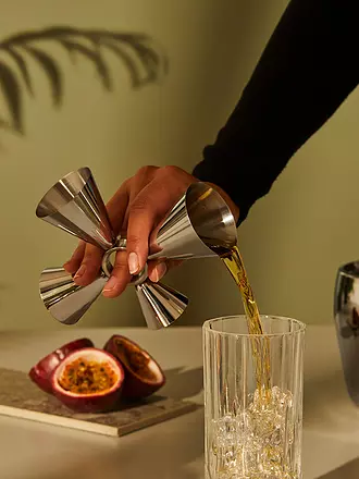 ALESSI | Bar Messbecher Quadri Combo Jigger Edelstahl | 
